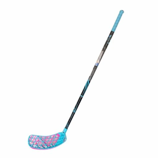 HockeyBall Airtek A90 Senior Floorball Stick -Warrior Sales Store accufli floorball sticks accufli airtek a90 senior floorball stick teal pink 90cm r combo 29987601023042