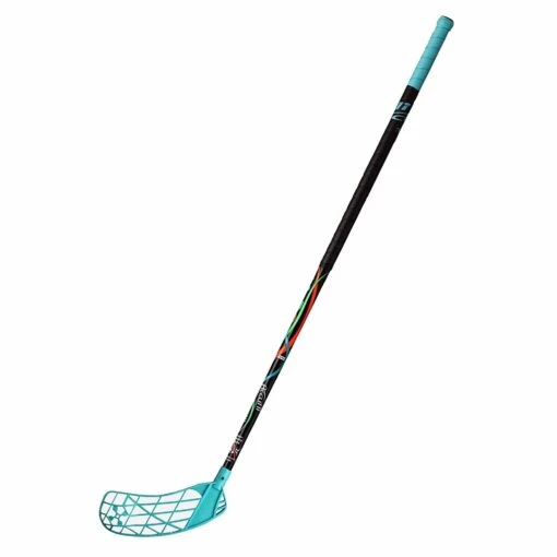 HockeyBall XORO Z80 Senior Floorball Stick -Warrior Sales Store accufli floorball sticks accufli xoro z80 senior floorball stick teal 80cm l 28796696166466