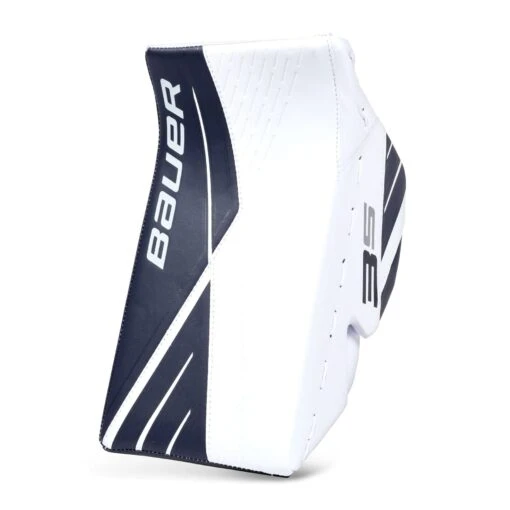 Bauer Supreme 3S Intermediate Goalie Blocker -Warrior Sales Store bauer blockers bauer supreme 3s intermediate goalie blocker white navy regular 28741216239682