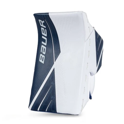 Bauer Supreme UltraSonic Senior Goalie Blocker -Warrior Sales Store bauer blockers bauer supreme ultrasonic senior goalie blocker white blue regular 28741216895042