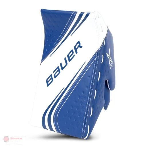 Bauer Vapor 2X Intermediate Goalie Blocker -Warrior Sales Store bauer blockers bauer vapor 2x intermediate goalie blocker white blue regular 28741217222722