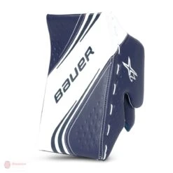 Bauer Vapor 2X Intermediate Goalie Blocker -Warrior Sales Store bauer blockers bauer vapor 2x intermediate goalie blocker white navy regular 28741217255490