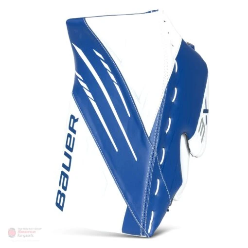 Bauer Vapor 3X Intermediate Goalie Blocker -Warrior Sales Store bauer blockers bauer vapor 3x intermediate goalie blocker white blue regular 28741217812546