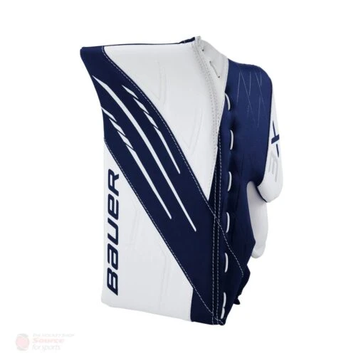 Bauer Vapor 3X Intermediate Goalie Blocker -Warrior Sales Store bauer blockers bauer vapor 3x intermediate goalie blocker white navy regular 28741217845314