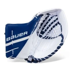 Bauer Supreme 3S Intermediate Goalie Catcher -Warrior Sales Store bauer catchers bauer supreme 3s intermediate goalie catcher white blue regular 28743621541954