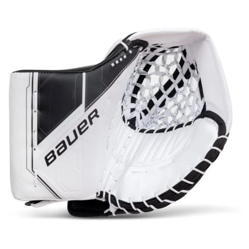 Bauer Supreme Mach Senior Goalie Catcher -Warrior Sales Store bauer catchers bauer supreme mach senior goalie catcher white black regular 29034410049602