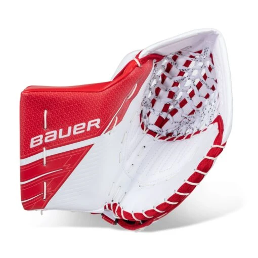 Bauer Supreme UltraSonic Senior Goalie Catcher -Warrior Sales Store bauer catchers bauer supreme ultrasonic senior goalie catcher white red regular 30351230140482