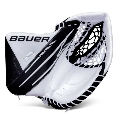 Bauer Vapor 3X Intermediate Goalie Catcher -Warrior Sales Store bauer catchers bauer vapor 3x intermediate goalie catcher white black regular 28743626555458