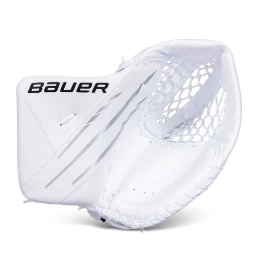 Bauer Vapor 3X Intermediate Goalie Catcher -Warrior Sales Store bauer catchers bauer vapor 3x intermediate goalie catcher white full right 28743626588226