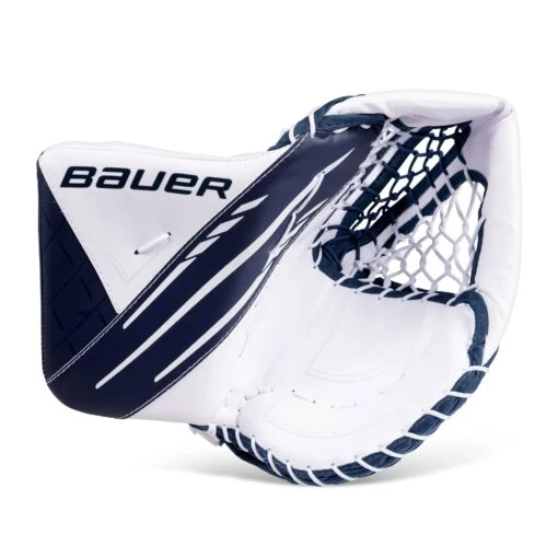 Bauer Vapor 3X Senior Goalie Catcher -Warrior Sales Store bauer catchers bauer vapor 3x senior goalie catcher white navy regular 28743626915906