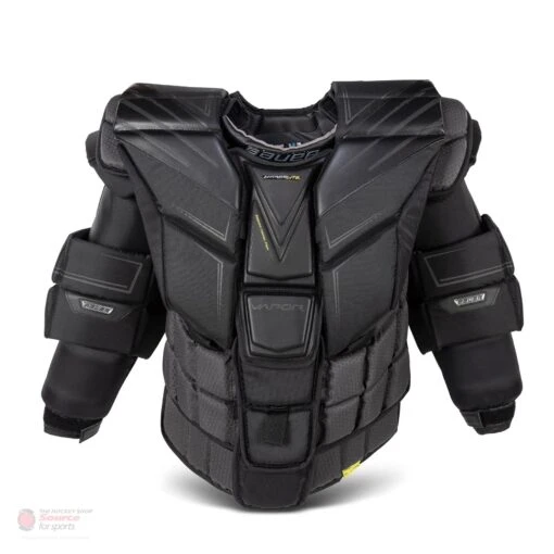 Bauer Vapor HyperLite Senior Chest & Arm Protector - Black -Warrior Sales Store bauer chest protectors bauer vapor hyperlite senior chest arm protector black black l 28743599947842