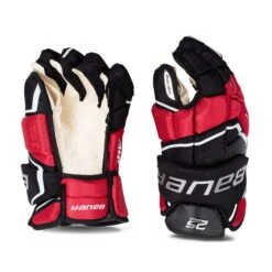 Bauer Supreme 2S Pro Senior Hockey Gloves -Warrior Sales Store bauer gloves bauer supreme 2s pro senior hockey gloves black red 15 28743792820290