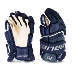 Bauer Supreme 2S Pro Senior Hockey Gloves -Warrior Sales Store bauer gloves bauer supreme 2s pro senior hockey gloves navy 13 28743792853058