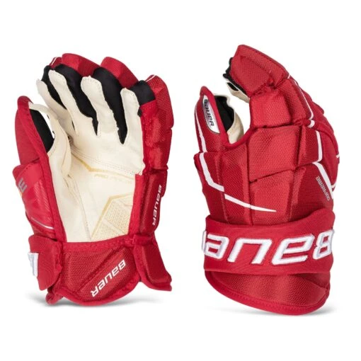 Bauer Supreme 3S Pro Intermediate Hockey Gloves -Warrior Sales Store bauer gloves bauer supreme 3s pro intermediate hockey gloves red 12 28743838924866