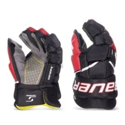 Bauer Supreme M3 Junior Hockey Gloves -Warrior Sales Store bauer gloves bauer supreme m3 junior hockey gloves black red 10 30597251203138