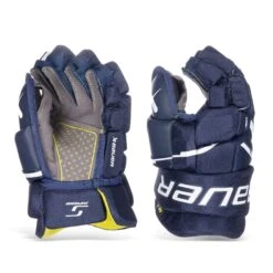 Bauer Supreme M3 Junior Hockey Gloves -Warrior Sales Store bauer gloves bauer supreme m3 junior hockey gloves navy 10 30597251268674