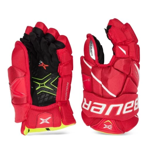 Bauer Vapor 2X Junior Hockey Gloves -Warrior Sales Store bauer gloves bauer vapor 2x junior hockey gloves red 10 28743795376194