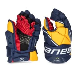 Bauer Vapor X2.9 Senior Hockey Gloves -Warrior Sales Store bauer gloves bauer vapor x2 9 senior hockey gloves navy gold 13 28743799603266