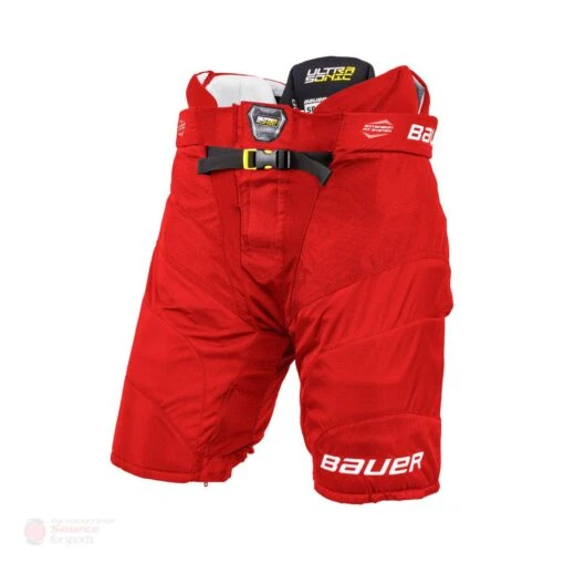 Bauer Supreme UltraSonic Intermediate Hockey Pants -Warrior Sales Store bauer hockey pants bauer supreme ultrasonic intermediate hockey pants red l 28743996211266