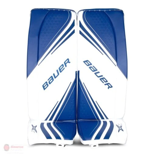 Bauer Vapor 2X Intermediate Goalie Leg Pads -Warrior Sales Store bauer leg pads bauer vapor 2x intermediate goalie leg pads white blue s 30 28744283816002