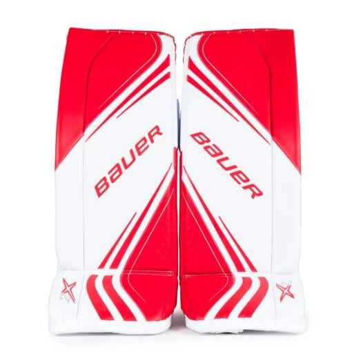 Bauer Vapor 2X Intermediate Goalie Leg Pads -Warrior Sales Store bauer leg pads bauer vapor 2x intermediate goalie leg pads white red m 31 28744283717698