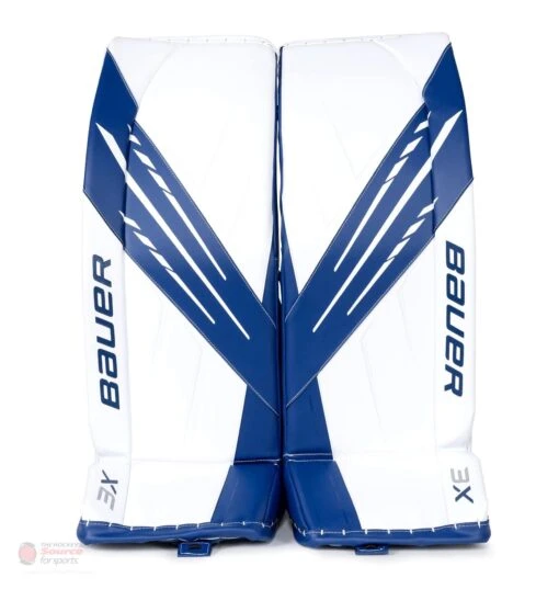 Bauer Vapor 3X Intermediate Goalie Leg Pads -Warrior Sales Store bauer leg pads bauer vapor 3x intermediate goalie leg pads white blue l 32 28744284438594