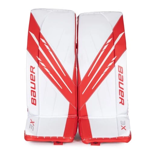 Bauer Vapor 3X Intermediate Goalie Leg Pads -Warrior Sales Store bauer leg pads bauer vapor 3x intermediate goalie leg pads white red l 32 28744284504130