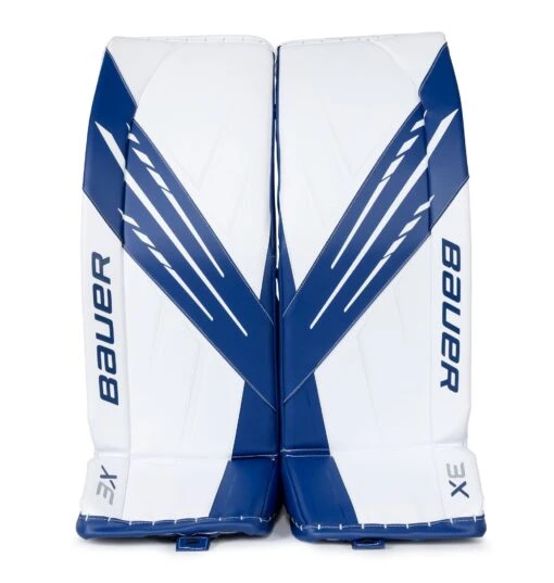 Bauer Vapor 3X Senior Goalie Leg Pads -Warrior Sales Store bauer leg pads bauer vapor 3x senior goalie leg pads white blue l 35 28744285028418