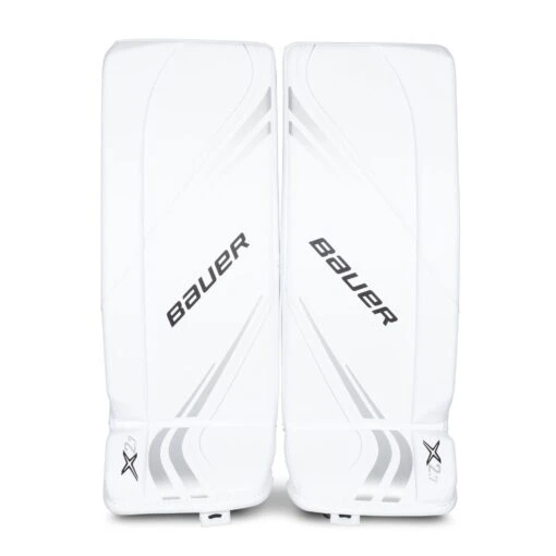 Bauer Vapor X2.7 Junior Goalie Leg Pads -Warrior Sales Store bauer leg pads bauer vapor x2 7 junior goalie leg pads white xs 24 28744286044226