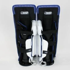 Bauer Supreme S29 Intermediate Goalie Leg Pads - Demo -Warrior Sales Store bauer leg pads demo bauer supreme s29 intermediate goalie leg pads demo white blue l 32 15202048409666