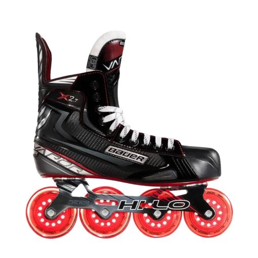 Bauer Vapor X2.7R Junior Roller Hockey Skates -Warrior Sales Store bauer roller hockey skates bauer vapor x2 7r junior roller hockey skates 4 r standard 28758968533058