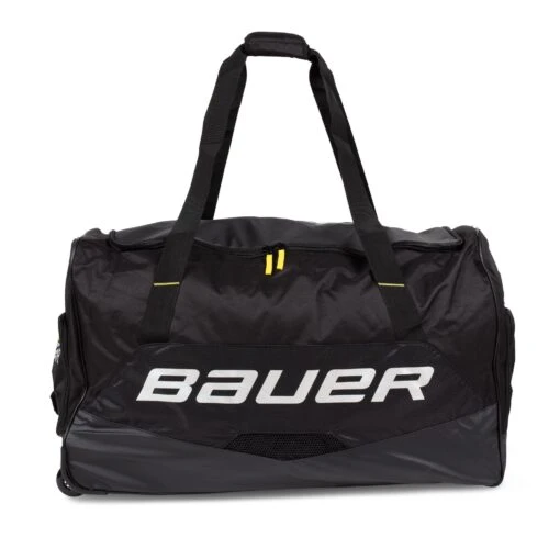 Bauer Premium Junior Wheel Hockey Bag (2019) -Warrior Sales Store bauer wheeled hockey bags bauer premium junior wheel hockey bag 2019 black jr 28744377958466