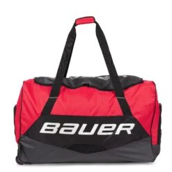 Bauer Premium Junior Wheel Hockey Bag (2019) -Warrior Sales Store bauer wheeled hockey bags bauer premium junior wheel hockey bag 2019 black red jr 28744378024002