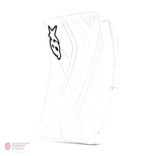 Brian's G-NETik 4 Senior Goalie Blocker - Intermediate Palm -Warrior Sales Store brian s blockers brian s g netik 4 senior goalie blocker intermediate palm white regular 28741219385410