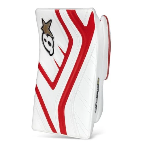 Brian's G-NETik X Intermediate Goalie Blocker -Warrior Sales Store brian s blockers brian s g netik x intermediate goalie blocker white red regular 28741219909698