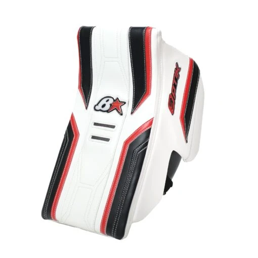 Brian's OPTik 3 Senior Goalie Blocker -Warrior Sales Store brian s blockers brian s optik 3 senior goalie blocker white red black regular 29577142304834