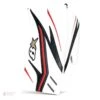 Brian's OPTiK X2 Intermediate Goalie Blocker -Warrior Sales Store brian s blockers brian s optik x2 intermediate goalie blocker white black red regular 28741221089346