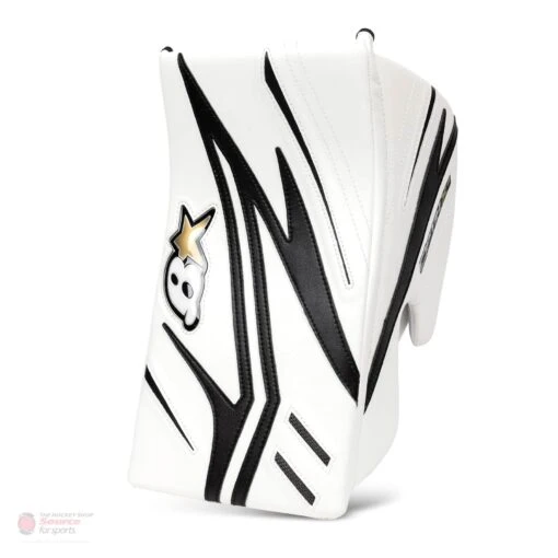 Brian's OPTiK X2 Junior Goalie Blocker -Warrior Sales Store brian s blockers brian s optik x2 junior goalie blocker white black regular 28741221318722