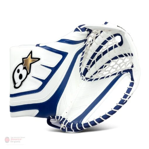 Brian's G-NETik X Intermediate Goalie Catcher -Warrior Sales Store brian s catchers brian s g netik x intermediate goalie catcher white blue regular 28743623049282