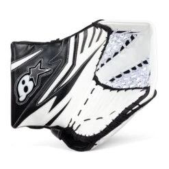 Brian's OPTiK 2 Pro Senior Goalie Catcher -Warrior Sales Store brian s catchers brian s optik 2 pro senior goalie catcher white black regular intermediate palm 28743618232386