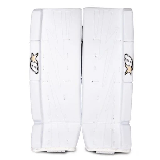 Brian's NetZero 2 Intermediate Goalie Leg Pads -Warrior Sales Store brian s leg pads brian s netzero 2 intermediate goalie leg pads white 32 1 28744289288258