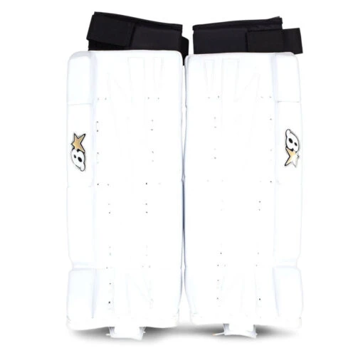 Brian's NetZero 2 Youth Goalie Leg Pads -Warrior Sales Store brian s leg pads brian s netzero 2 youth goalie leg pads white 25 28744289419330