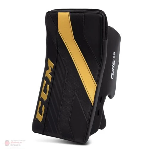 CCM Axis A1.9 Intermediate Goalie Blocker - Source Exclusive -Warrior Sales Store ccm blockers ccm axis a1 9 intermediate goalie blocker source exclusive vegas golden knights regular 28741223907394