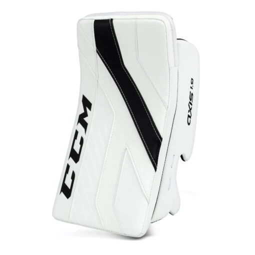 CCM Axis A1.9 Intermediate Goalie Blocker - Source Exclusive -Warrior Sales Store ccm blockers ccm axis a1 9 intermediate goalie blocker source exclusive white white black black regular 28741223874626