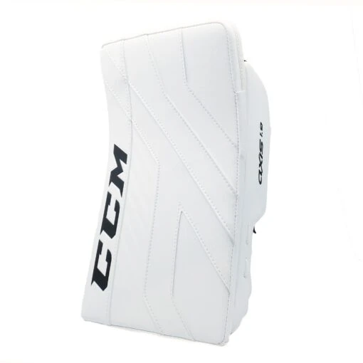 CCM Axis A1.9 Intermediate Goalie Blocker -Warrior Sales Store ccm blockers ccm axis a1 9 intermediate goalie blocker white regular 28743682949186