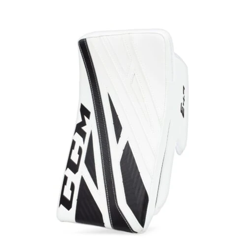 CCM Extreme Flex E4.9 Senior Goalie Blocker - Source Exclusive -Warrior Sales Store ccm blockers ccm extreme flex e4 9 senior goalie blocker source exclusive white white black regular 28741227839554