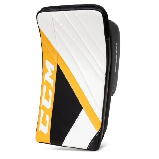 CCM Extreme Flex E5.5 Junior Goalie Blocker - Source Exclusive -Warrior Sales Store ccm blockers ccm extreme flex e5 5 junior goalie blocker source exclusive boston bruins regular 28741228396610