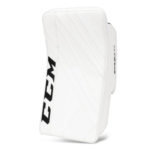 CCM Extreme Flex E5.9 Intermediate Goalie Blocker - Source Exclusive -Warrior Sales Store ccm blockers ccm extreme flex e5 9 intermediate goalie blocker source exclusive white regular 28741229084738