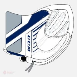 CCM Axis A1.9 Intermediate Goalie Catcher -Warrior Sales Store ccm catchers ccm axis a1 9 intermediate goalie catcher white white navy silver regular 14023704346690