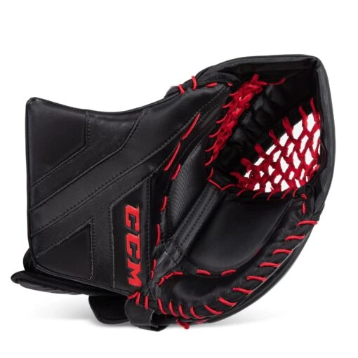 CCM Axis Senior Goalie Catcher -Warrior Sales Store ccm catchers ccm axis senior goalie catcher black black red regular 28743581466690